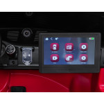 Elektrické autíčko 911 Porsche GT3 STRONG MP4 - dvojmiestne, červené